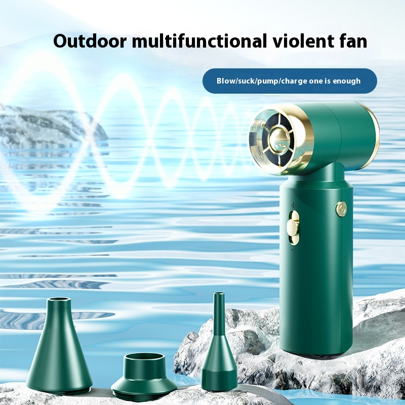 Super Violent Handheld Large Wind Charging Multi-purpose Fan