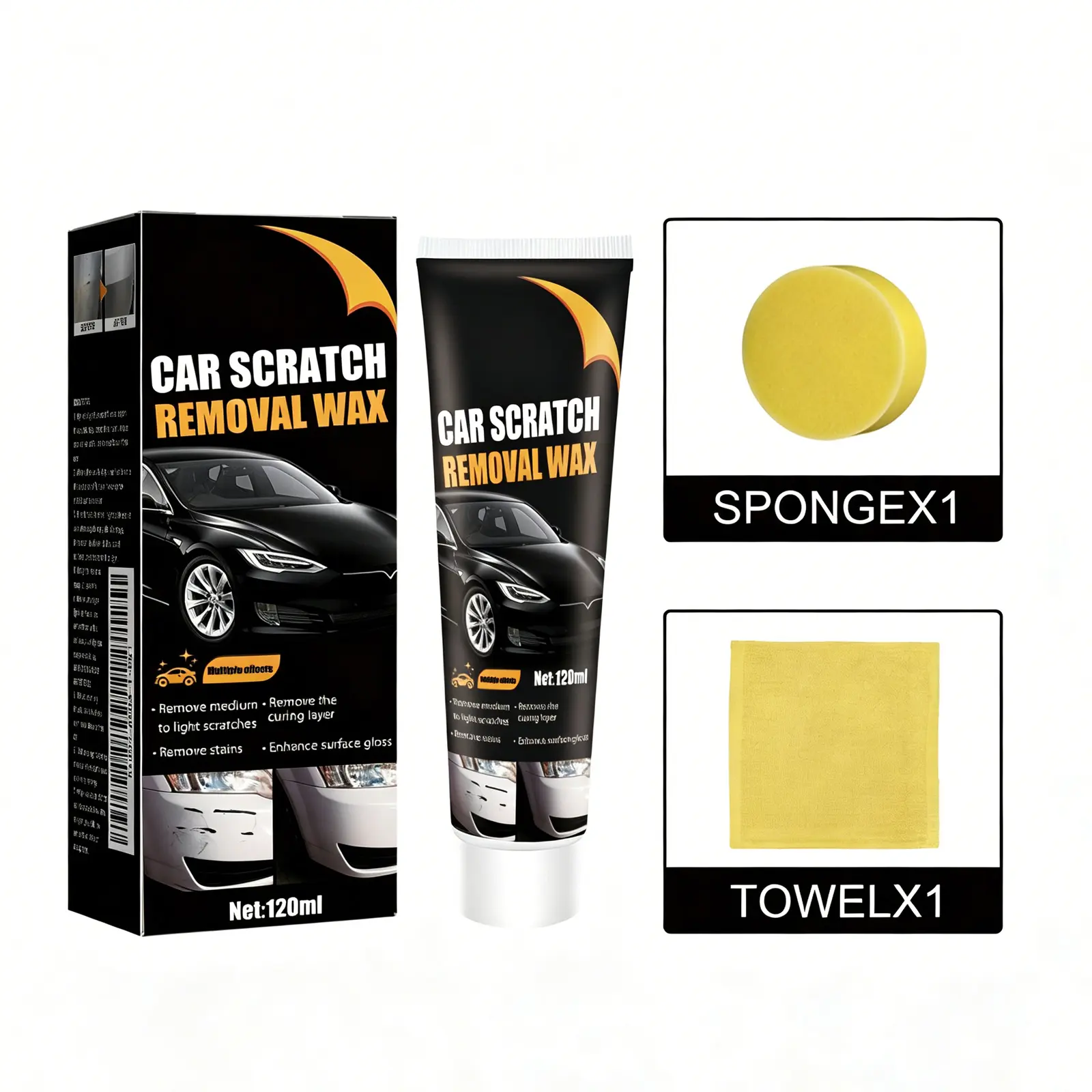 Car Scratch Repair Wax