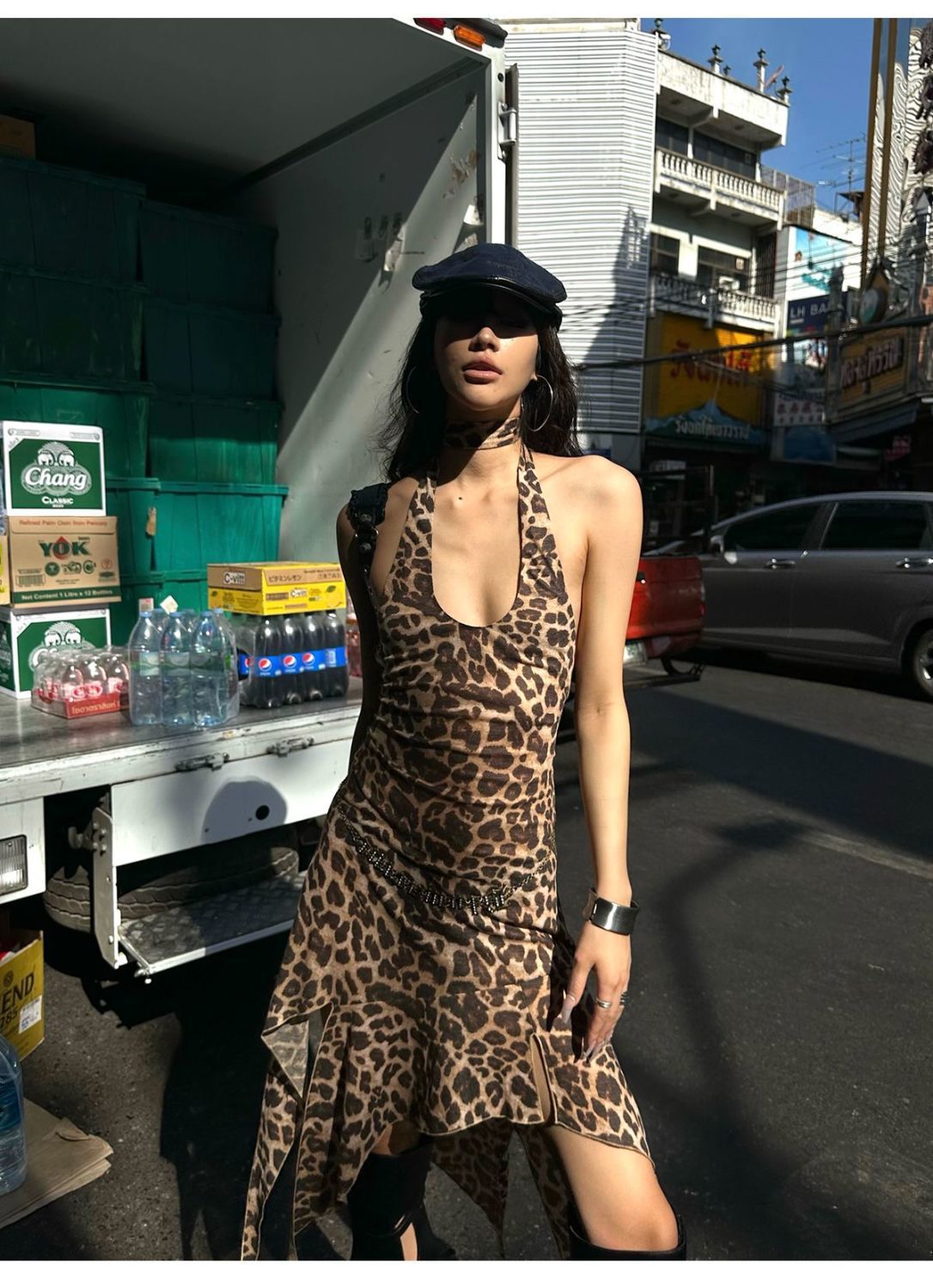 Title 14, Leopard Print American Retro Millennium Hot Gir...