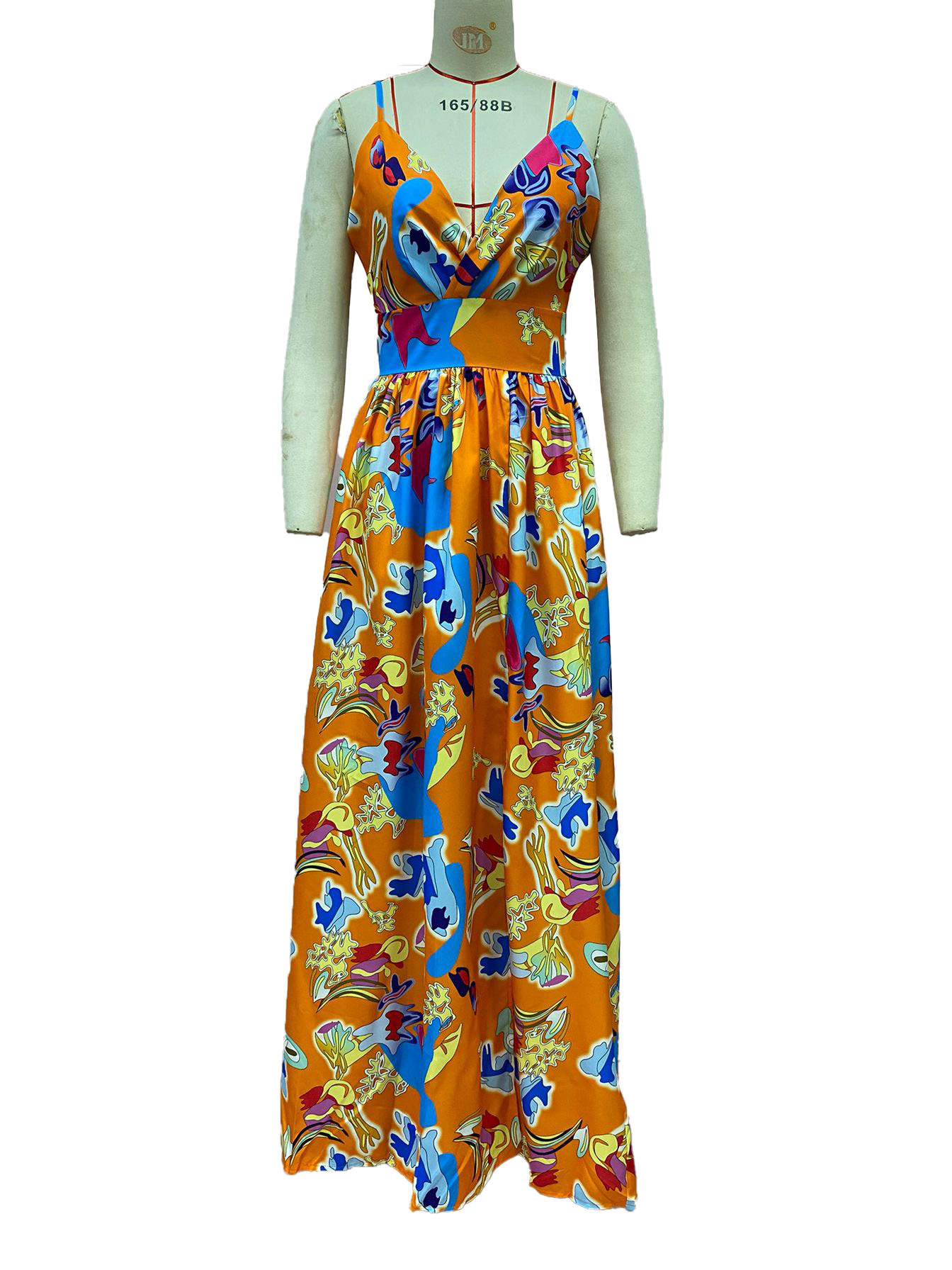 Title 11, Chiffon Printed Dress Bohemian Vacation Style