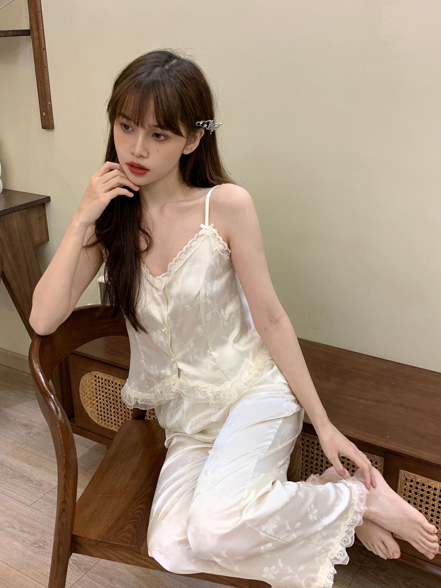 Title 1, Fashion Suspenders Pajamas Spring New Women