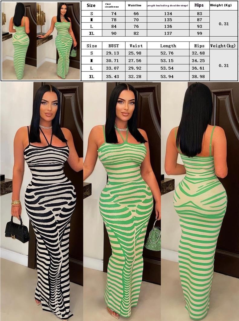 Title 1, Womens Sunken Stripe Positioning Printed Suspe...