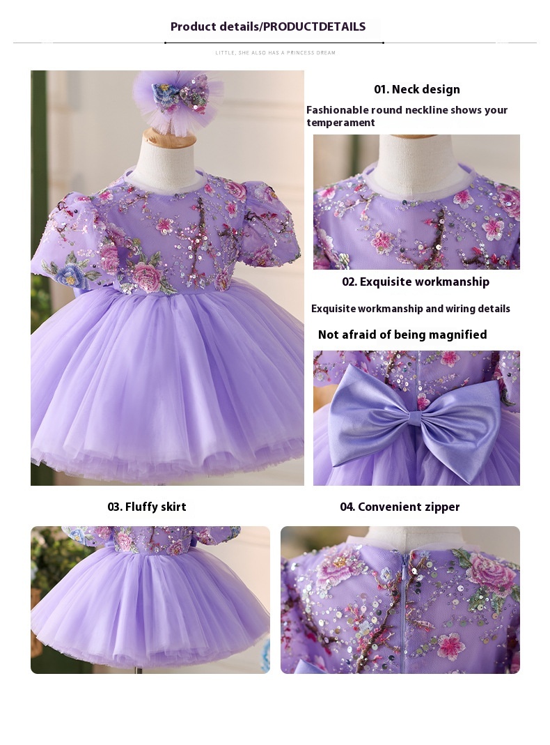 Title 3, New Dream Purple Mori Style FARCENT Puff Sleeve...