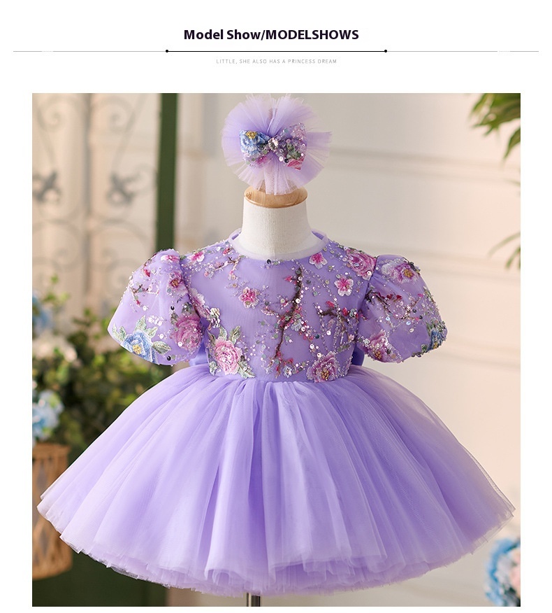 Title 6, New Dream Purple Mori Style FARCENT Puff Sleeve...