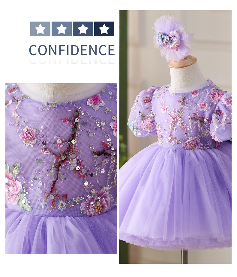 Title 7, New Dream Purple Mori Style FARCENT Puff Sleeve...