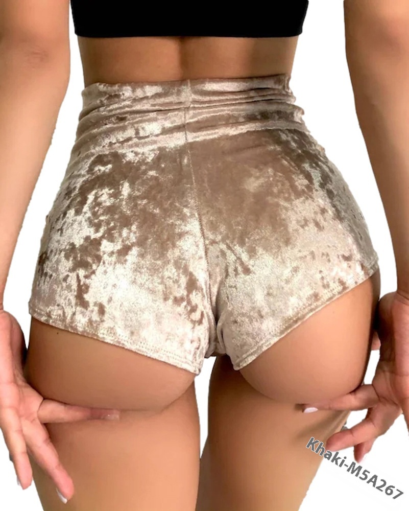 Title 5, High Waist Shorts mit Stahlschiene für knackige...