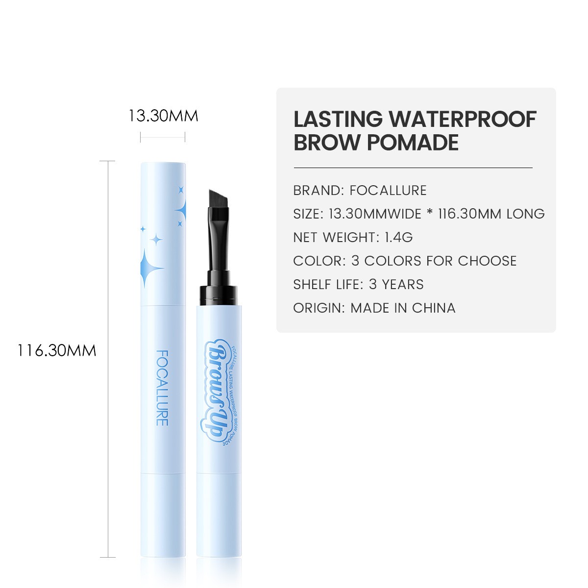 Waterproof Eyeliner And Eyebrow Gel