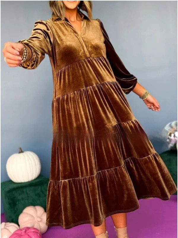 Title 6, Autumn And Winter New Loose Dress Women