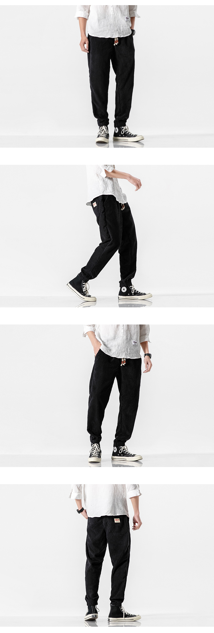 Title 2, Mens Youth Corduroy Harem Pants. Japanese Vint...