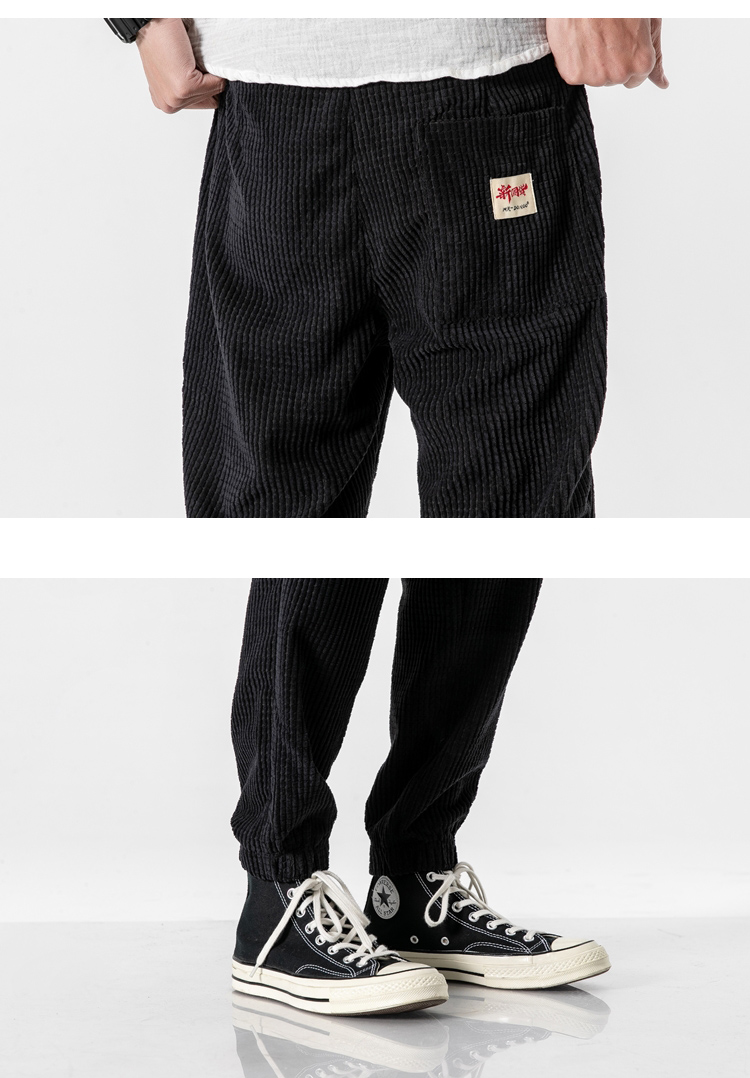 Title 3, Mens Youth Corduroy Harem Pants. Japanese Vint...