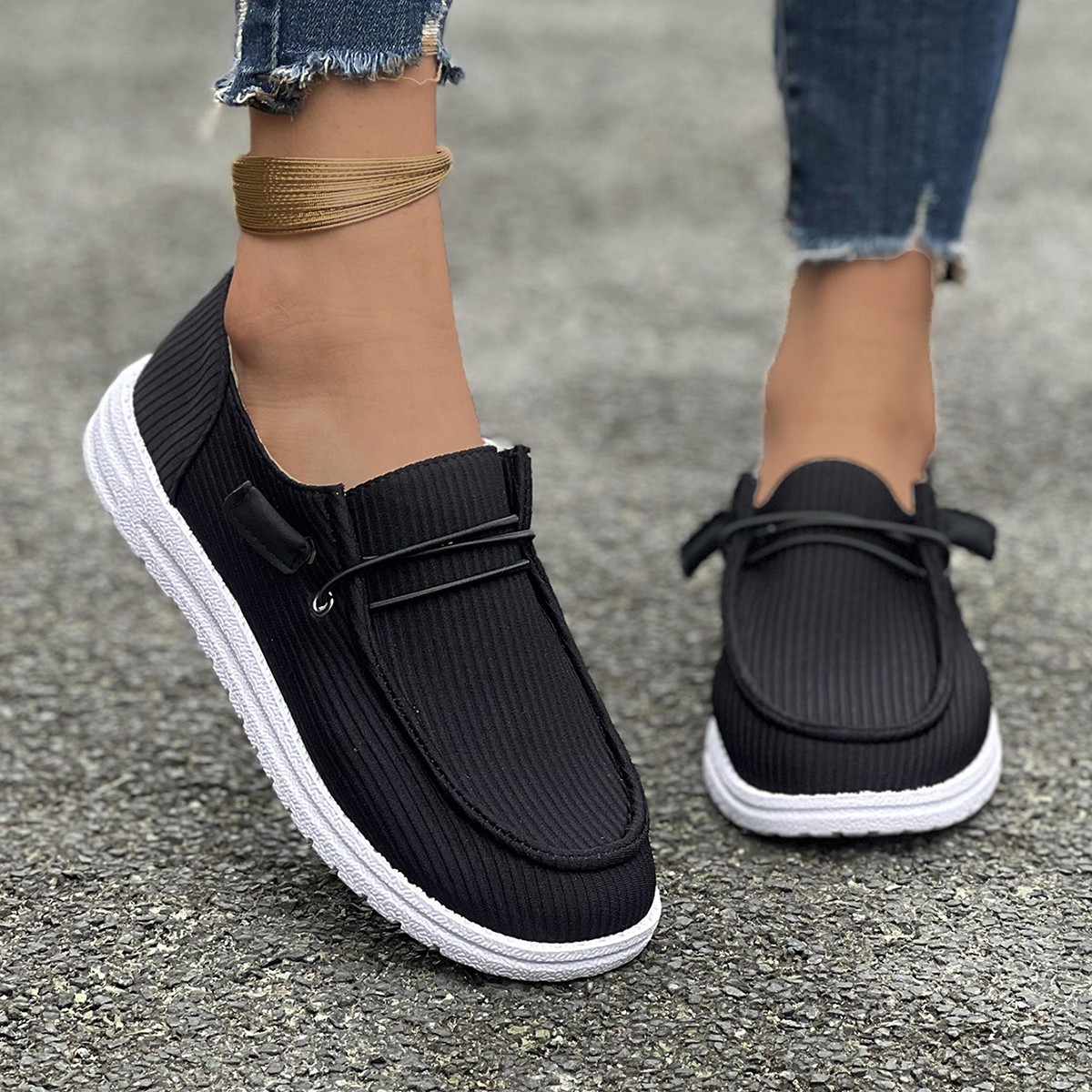 Title 4, Womens European and American style flat bottom...