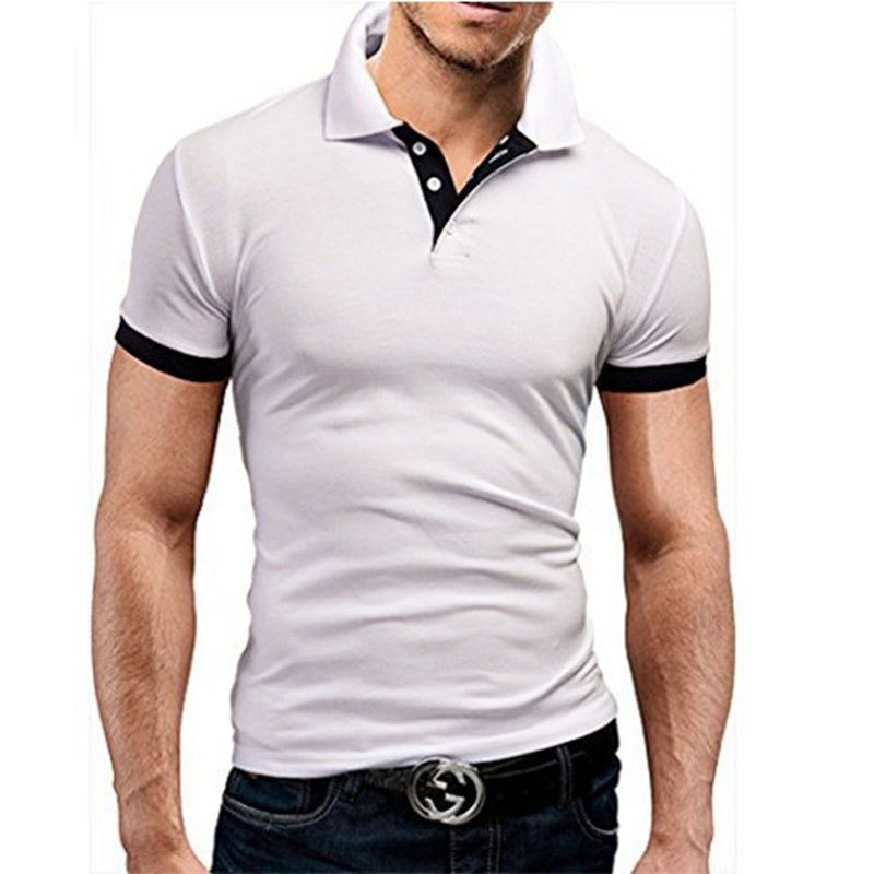 Title 3, Camisa Polo de Hombre Manga Corta Business Stri...