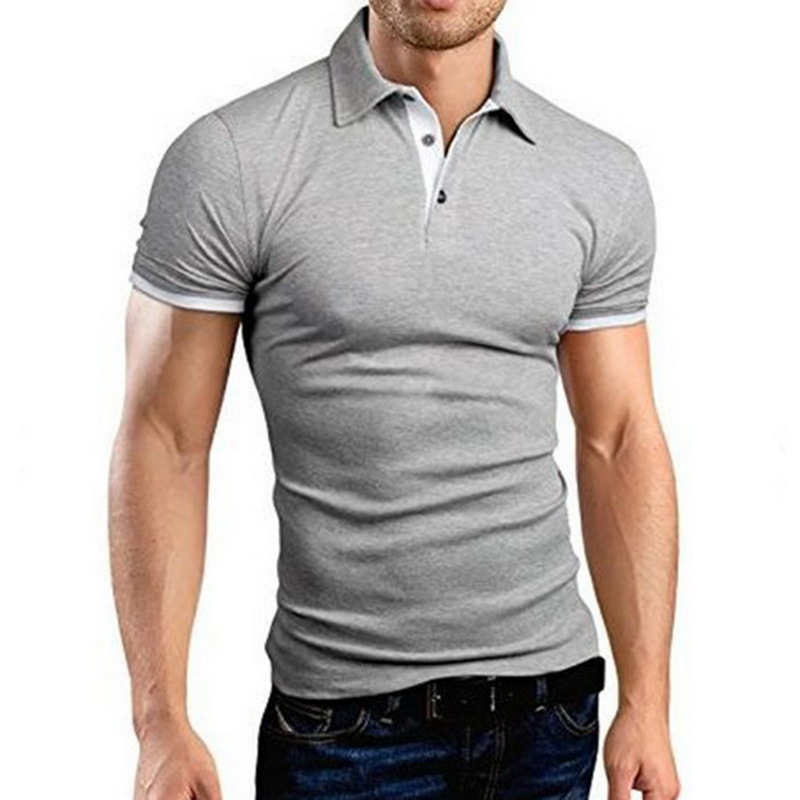 Title 4, Camisa Polo de Hombre Manga Corta Business Stri...