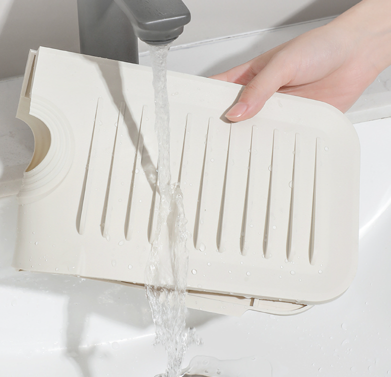 Title 3, Silicone Anti-skid Faucet Drain Pad