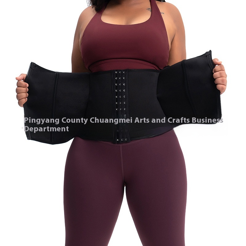 Title 5, Breasted Body Shaping Belly Band Neoprene Corse...