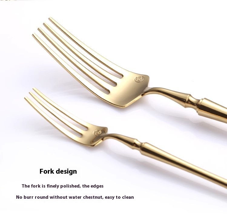 Title 9, Stainless Steel Tableware Steak Knife, Fork And...