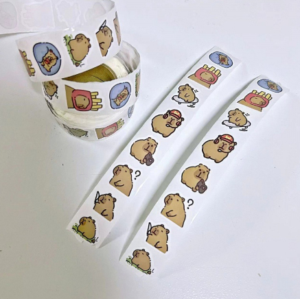 Title 1, Cute Sticker Adhesive Sticker Sealing Paste