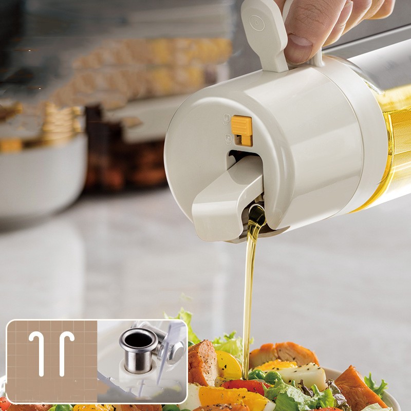 Title 4, 2-in-1 Olie Sprayer Fles voor BBQ Koken, Olie D...