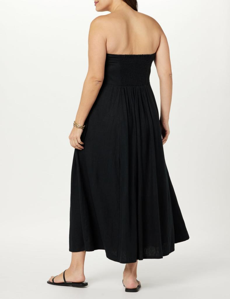 Title 2, Damen Tube Top Kleid in unifarbe. Sommerliches,...