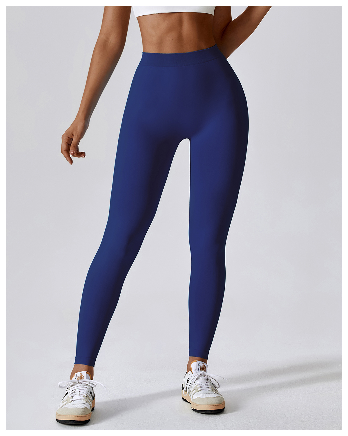 Title 12, Calça legging fitness de cintura alta com efeit...