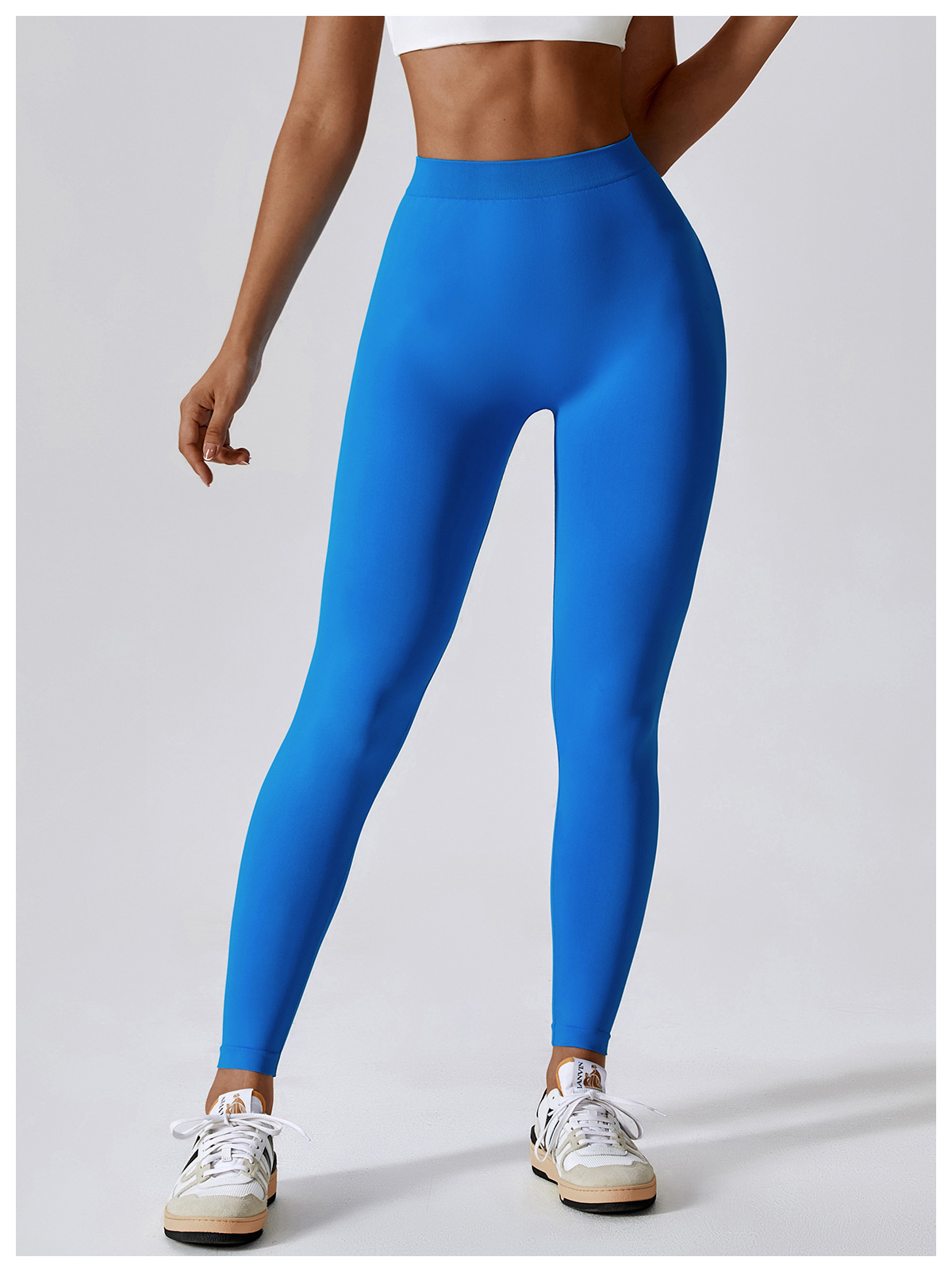 Title 17, Peach Hip Raise Fitness Leggings mit V-Taille, ...