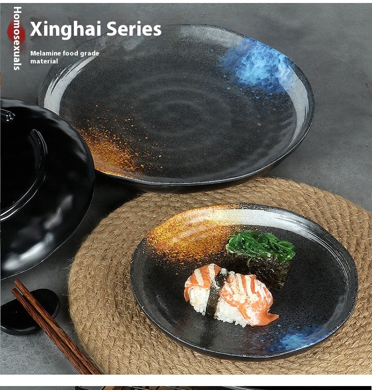 Title 5, Melamine Disc Plastic Bone Dish Restaurant Dish...