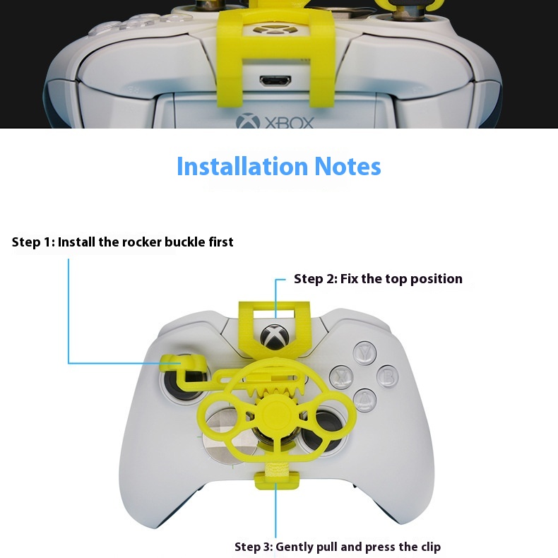 Title 2, Computer Racing Handle Steering Wheel Simulatio...