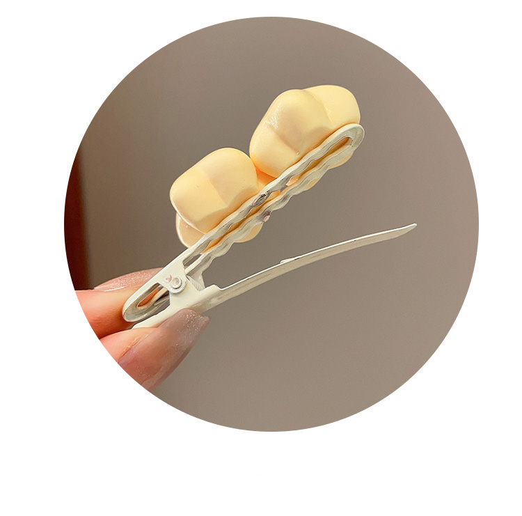 Yellow Fat Star Hair Clip - Image 7