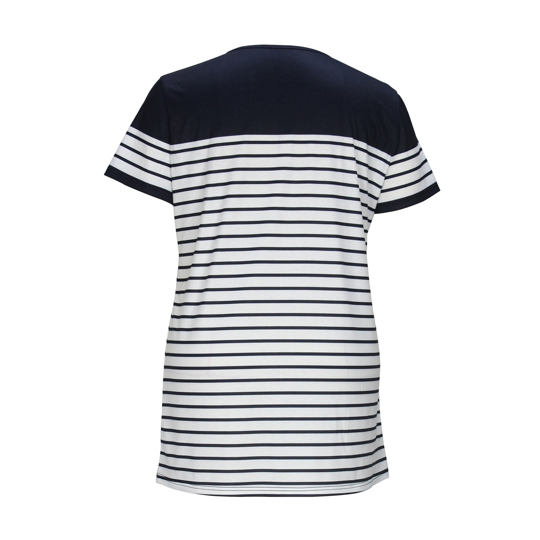 Title 2, Simple Casual Style Classic Striped Regular Rou...