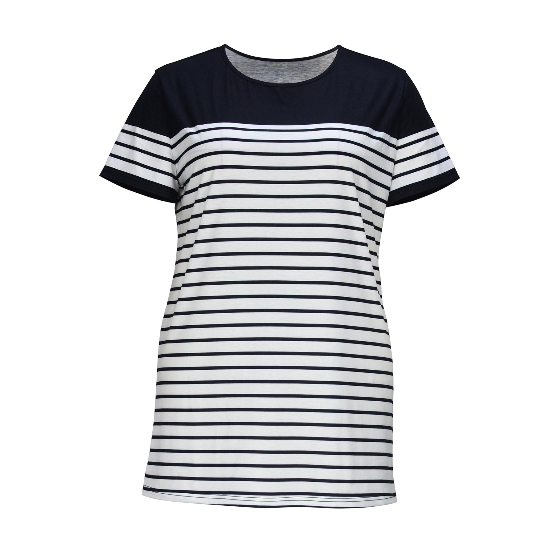 Title 3, Simple Casual Style Classic Striped Regular Rou...