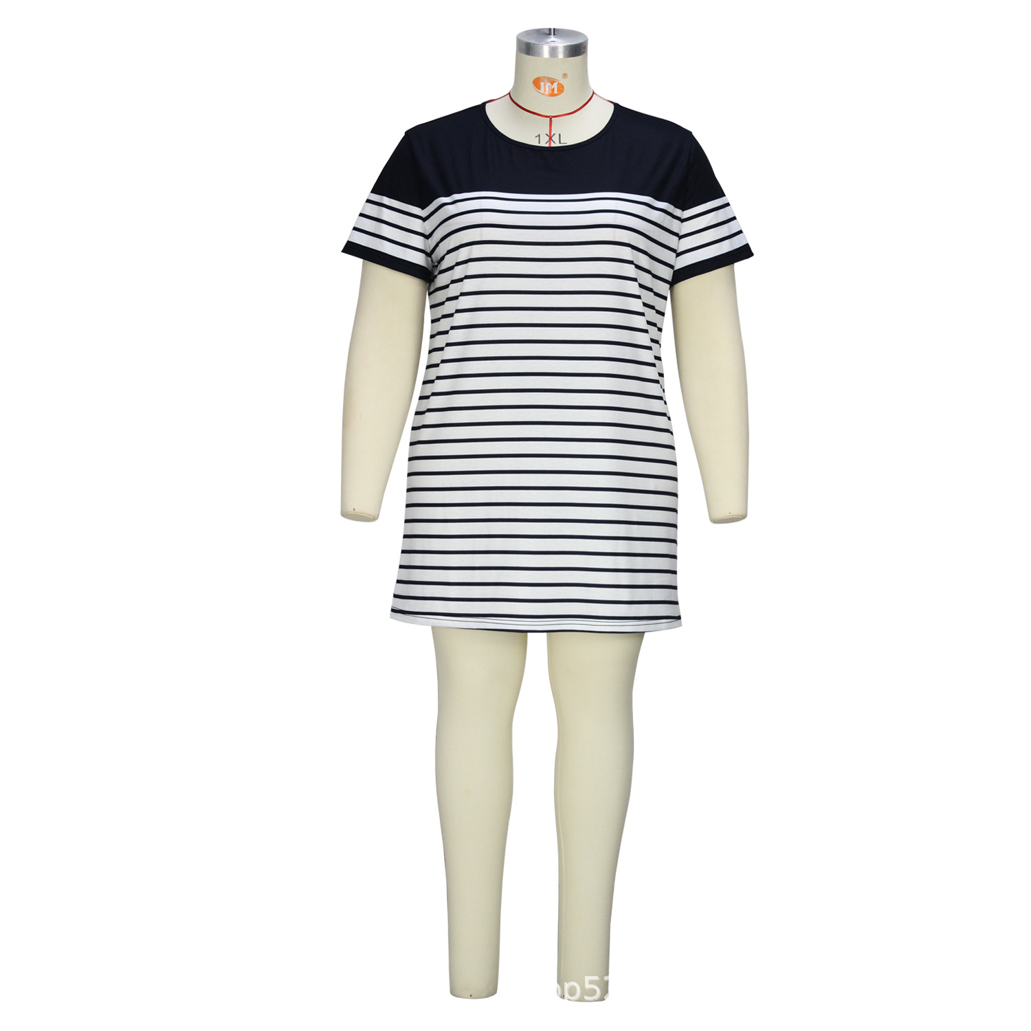 Title 10, Simple Casual Style Classic Striped Regular Rou...