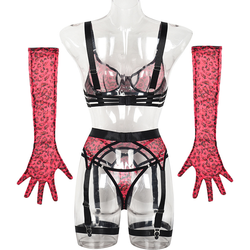 Title 6, Mesh Hollow Underwear Five-piece Set