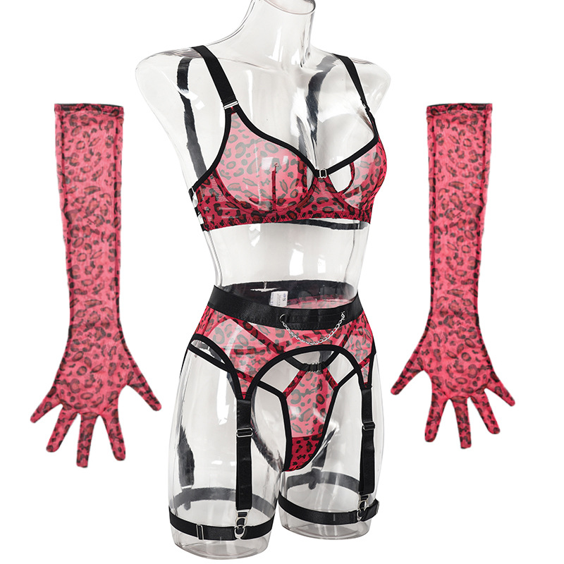 Title 9, Mesh Hollow Underwear Five-piece Set