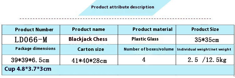 Title 1, Wine Glass Chess Toy Household