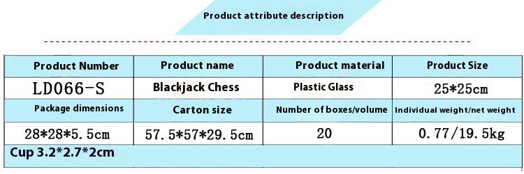 Title 2, Wine Glass Chess Toy Household