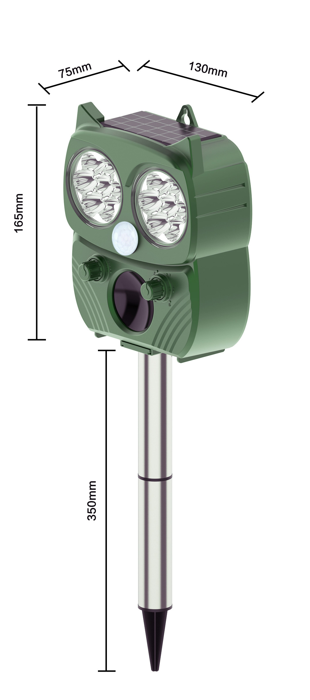 Title 3, New Outdoor Solar Ultrasonic Mouse Expeller