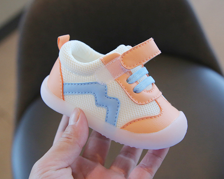 Title 3, Stitching Breathable Mesh Baby Toddler Shoes