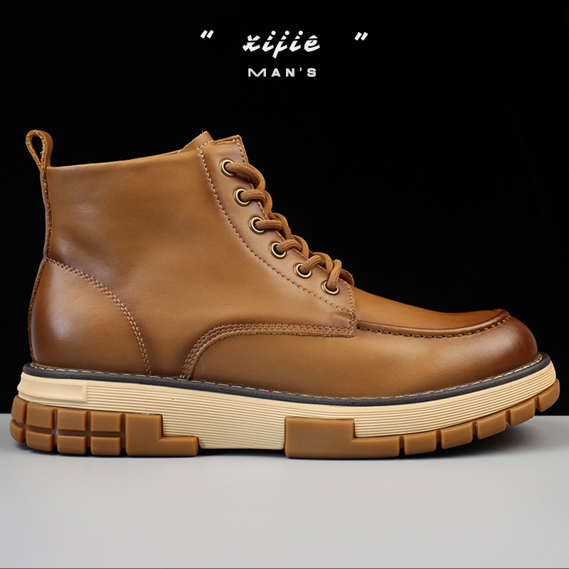 Title 5, Bottines Martin homme style britannique pour lo...