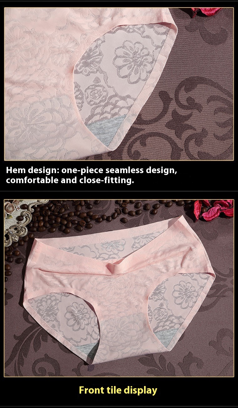 Title 3, Ice Silk Seamless Panties Women