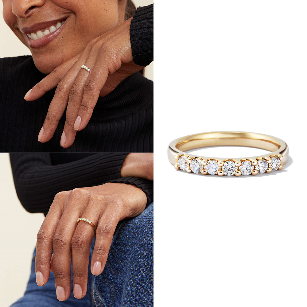 Title 4, Mosang Stone Ring Women