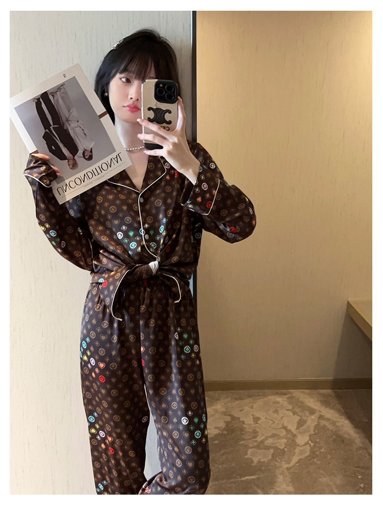 Title 9, Light Luxury High-grade Pajamas Women