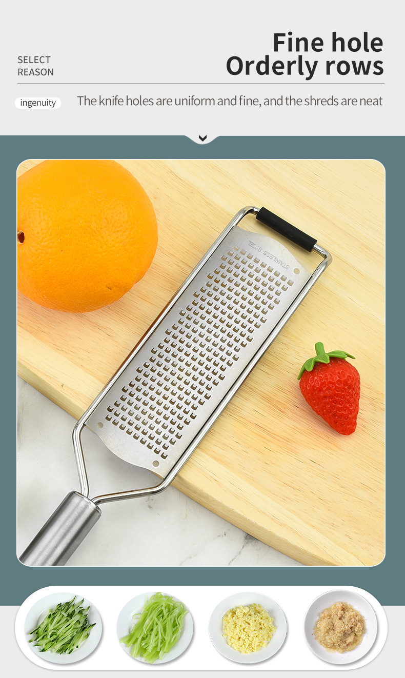 Title 7, 304 Stainless Steel Shovel Cheese Grater