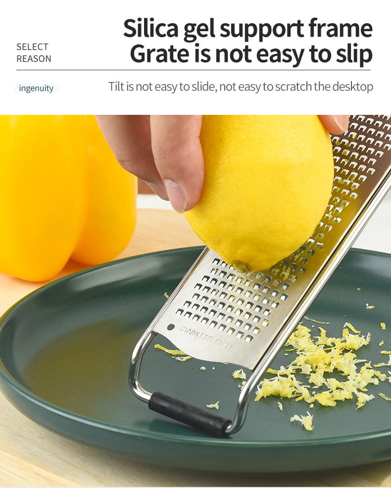 Title 8, 304 Stainless Steel Shovel Cheese Grater