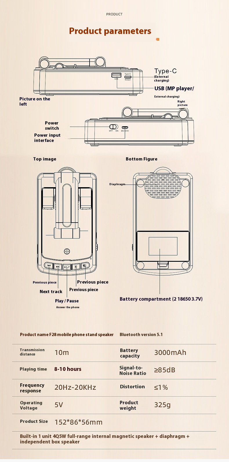 Title 1, Multifunktionaler Tablet- und Telefonhalter mit...