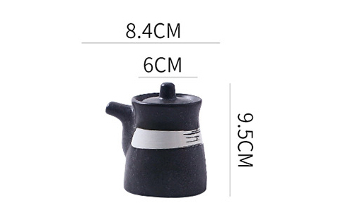 Title 1, Ceramic Cruet Soy Sauce Bottle Creative Japanes...