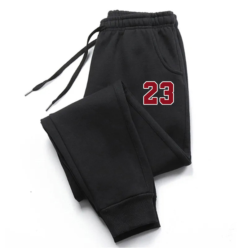 Title 6, Heren luxe sweatpants met print, warme joggers,...