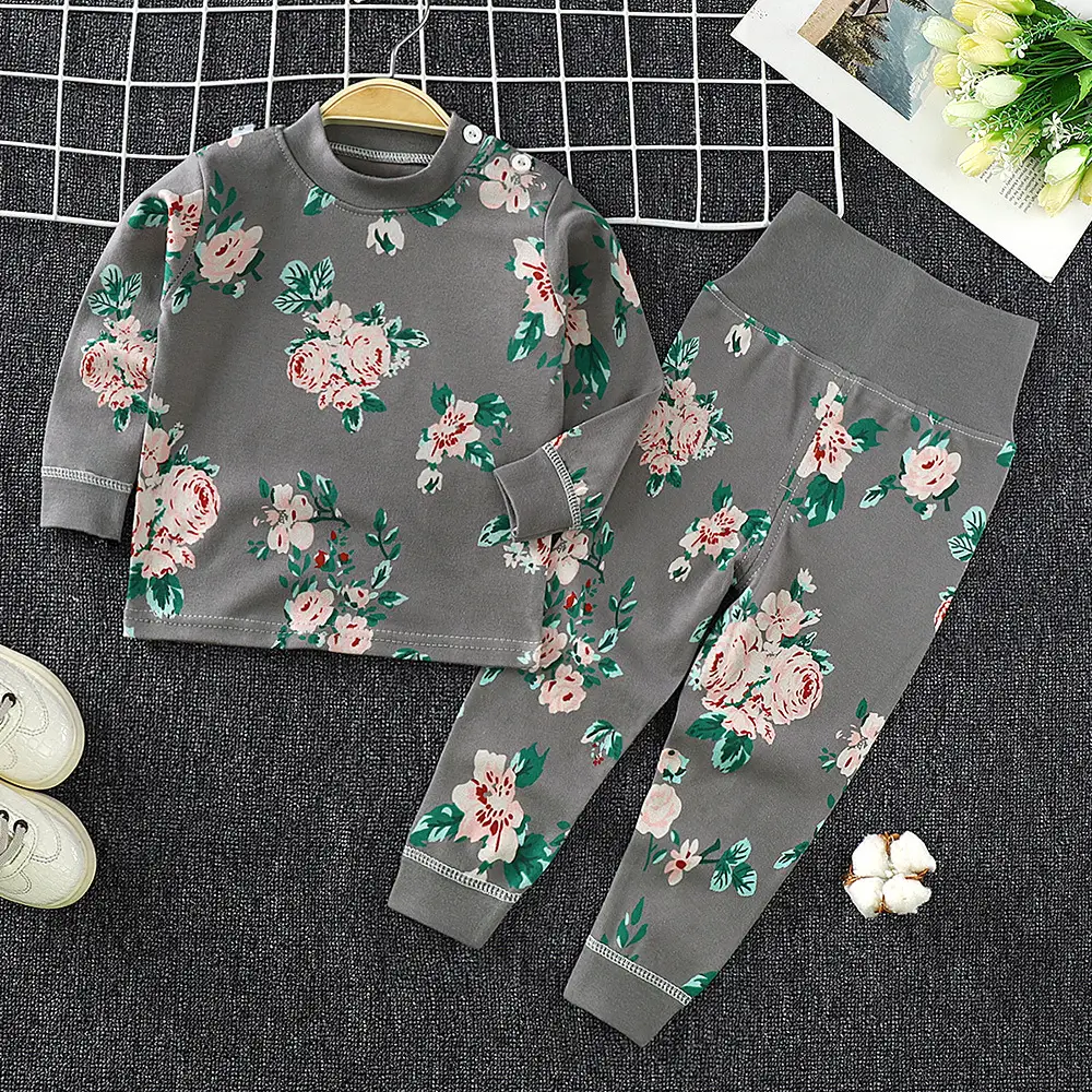 Toddler Boys And Girls Baby Autumn Clothes Long Trousers Home Service