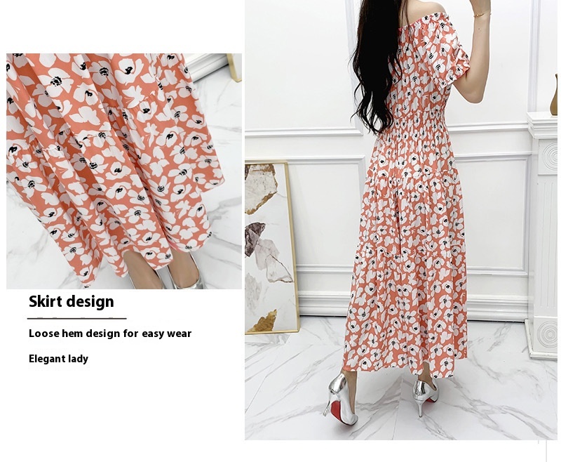 Title 2, Cotton Silk Floral Korean Style Ladies Elegant ...