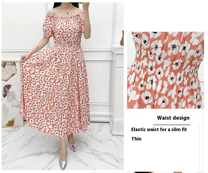 Title 4, Cotton Silk Floral Korean Style Ladies Elegant ...