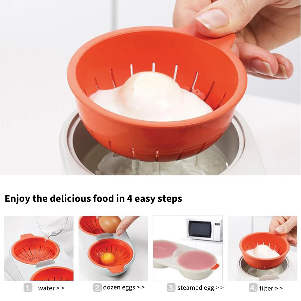 Title 4, New Creative Egg Poacher Food Grade Cookware Do...